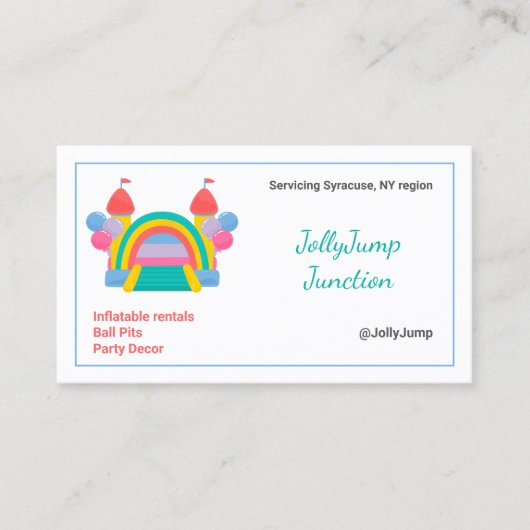 Carte De Visite Maison de rebond (Devant)