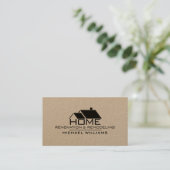 Carte De Visite Maison de services (Debout devant)