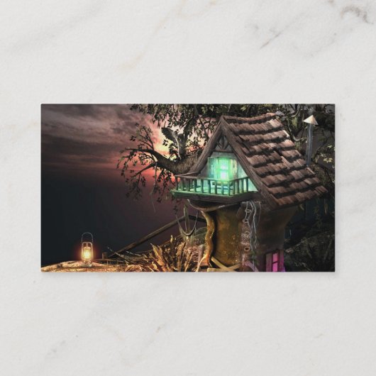 Carte De Visite Maison d'Elfe (Dos)