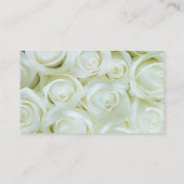 Carte De Visite Maison d'hôtes moderne White Roses Location de vac (Dos)