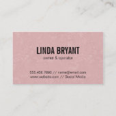 Carte De Visite Maison | Duster (Dos)