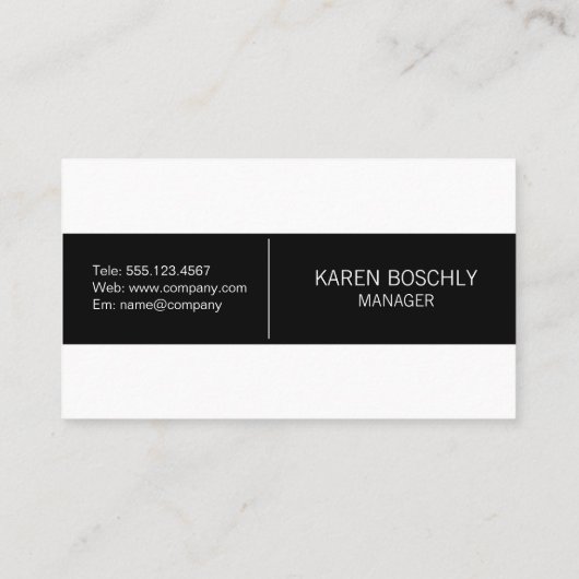 Carte De Visite Maison et clés (Dos)