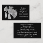 Carte De Visite Maison et salon pour animaux de compagnie (Devant / Derrière)