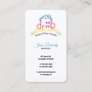 Carte De Visite Maison familiale créative | Maison de vos rêves