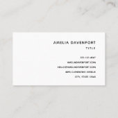 Carte De Visite Maison hantée avec Halloween Citrouille (Dos)