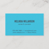 Carte De Visite Maison Maid Dusting and Cleaning (Dos)