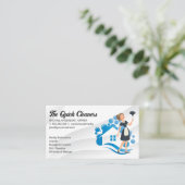 Carte De Visite Maison Maid | Nettoyage à domicile (Debout devant)