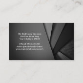 Carte De Visite Maison modèle pour femme d'affaires | Immobilier (Dos)