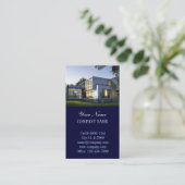 Carte De Visite Maison moderne Construction de bâtiment Immobilier (Debout devant)