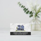 Carte De Visite Maison moderne | Immobilier (Debout devant)