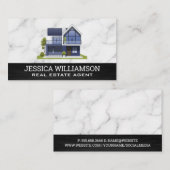 Carte De Visite Maison moderne | Immobilier (Devant / Derrière)