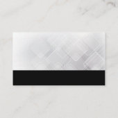 Carte De Visite Maison moderne | Immobilier de maison hypothécaire (Dos)