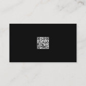 Carte De Visite Maison Peinture Société Noir | Or (Dos)