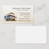 Carte De Visite Maison professionnelle branchée Services d'aidants (Devant / Derrière)