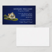 Carte De Visite Maison professionnelle branchée Services d'aidants (Devant / Derrière)