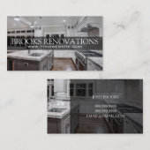 Carte De Visite Maison Rénovation Construction (Devant / Derrière)