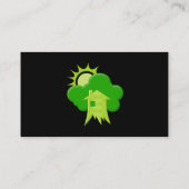 Carte De Visite Maison verte (Dos)