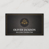 Carte De Visite Maisons d'or | Immobilier de construction (Devant)