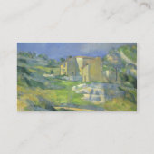 Carte De Visite Maisons en Provence; Vallée du Riaux par Cézanne (Dos)