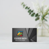 Carte De Visite Maisons immobilières (Debout devant)