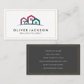Carte De Visite Maisons immobilières (Devant / Derrière)