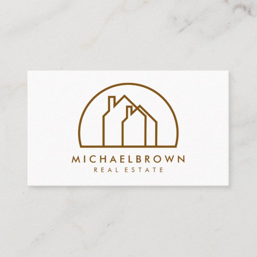 Carte De Visite Maisons Minimalistes (Devant)