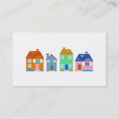 Carte De Visite Maisons résidentielles, (Dos)