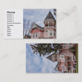 Carte De Visite Maisons victoriennes (Devant / Derrière)