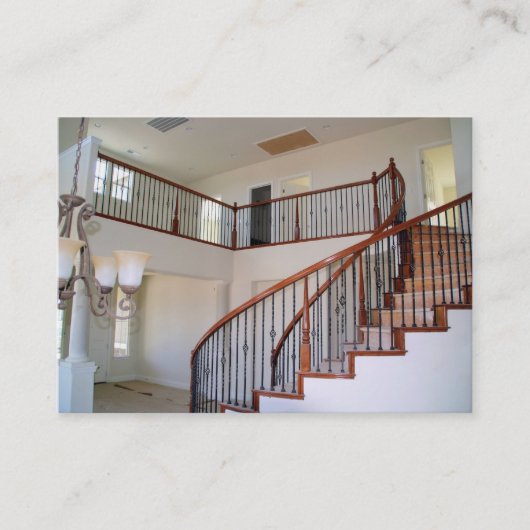 Carte De Visite Maisons vivantes/nouvelles fines (Devant)