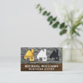 Carte De Visite Maisons | Wood Rock (Debout devant)