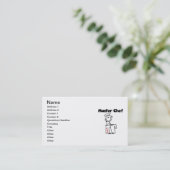 Carte De Visite Maître Chef (Debout devant)