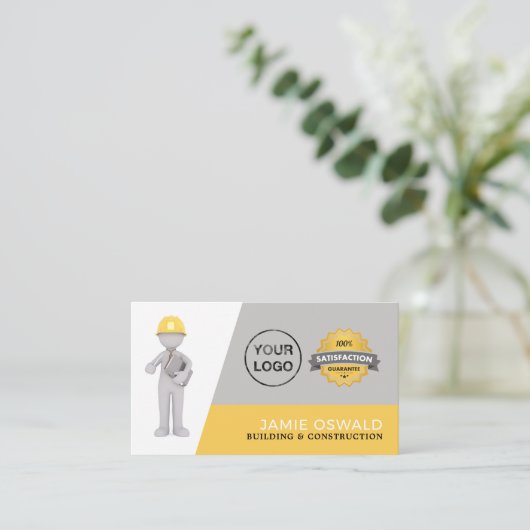 Carte De Visite Maître Constructeur, Constructeurs, Constructeurs (Debout devant)