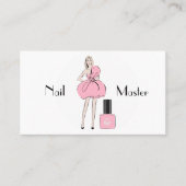 Carte De Visite Maître de clou (Devant)