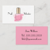 Carte De Visite Maître de clou (Devant / Derrière)