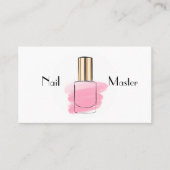 Carte De Visite Maître de clou (Devant)