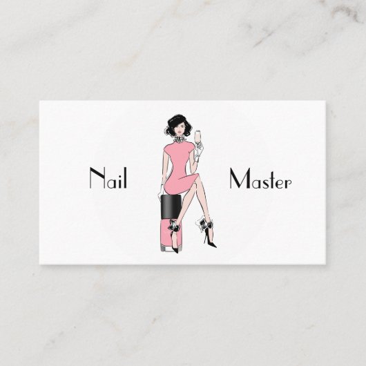 Carte De Visite Maître de clou (Devant)