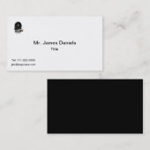 Carte De Visite Maître de deuxième classe (Devant / Derrière)