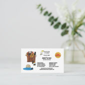 Carte De Visite Maître électricien (Debout devant)