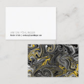 Carte De Visite maître minimal subtil (Devant / Derrière)