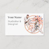 Carte De Visite Maîtrise technique - Précision et agilité martiale (Devant)