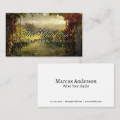 Carte De Visite Majestic Vineyard | Wine (Devant / Derrière)