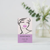 Carte De Visite Make Up Artist (Debout devant)
