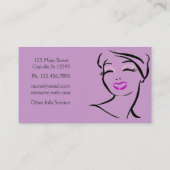 Carte De Visite Make Up Artist (Dos)