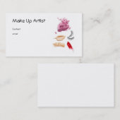 Carte De Visite Make Up Artist (Devant / Derrière)