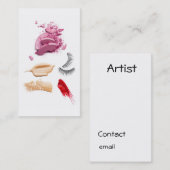 Carte De Visite Make Up Artist (Devant / Derrière)