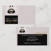 Carte De Visite Make up Artist (Devant / Derrière)