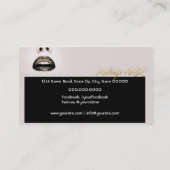 Carte De Visite Make up Artist (Dos)