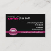 Carte De Visite Make up Artist (Dos)