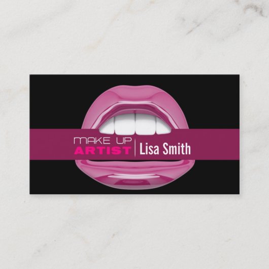 Carte De Visite Make up Artist (Devant)