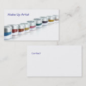 Carte De Visite Make Up Artist (Devant / Derrière)